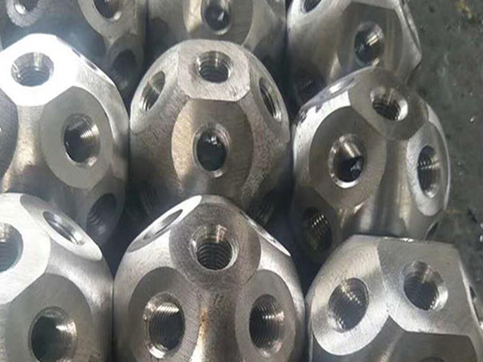 即墨螺栓球网架杆件制作